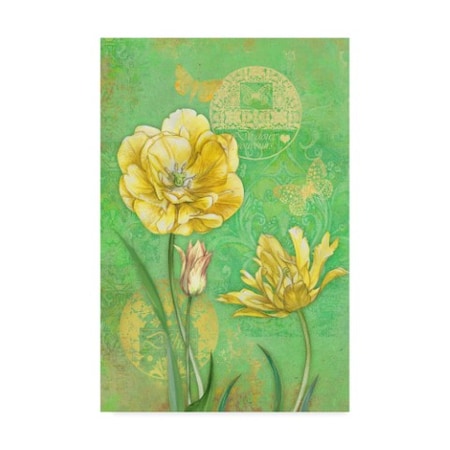 Maria Rytova 'Spring Flowers I' Canvas Art,12x19